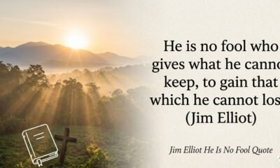 Jim elliot he is no fool quote