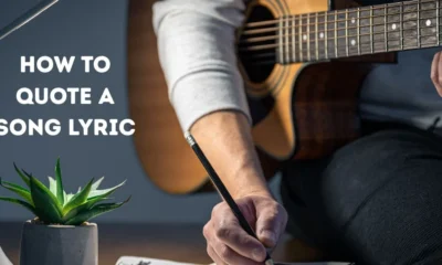 How to Quote a Song Lyric