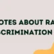 Quotes About Race Discrimination